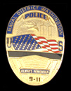 Washington Naval District 9-11 mini badge lapel pin