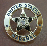 U.S. Marshal Mini Badge Lapel Pin