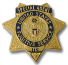 US Fugitive Service Special Agent mini badge