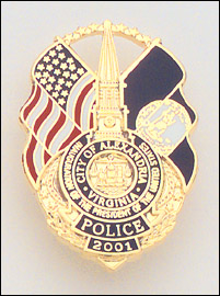 Alexandria, Virginia Police  lapel pins