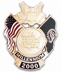 US Border Patrol lapel pin