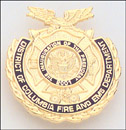 District Of Columbia Fire And EMS Dept.  lapel pins