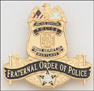 Fraternal Order Of Police lapel pin