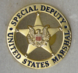 U.S. Marshal Mini Badge Lapel Pin