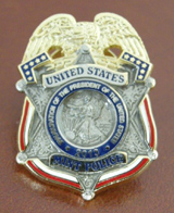 U.S. Mint Police 2013 Inaugural Mini Badge Lapel Pin